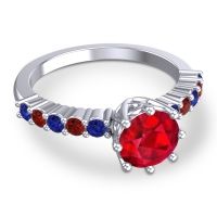 Classic Pave Musa Ring