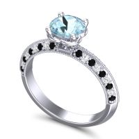 Milgrain and Pave Malati Ring