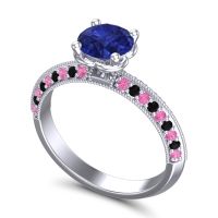 Milgrain and Pave Malati Ring