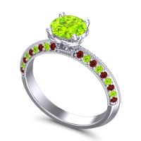 Milgrain and Pave Malati Ring