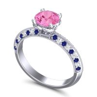 Milgrain and Pave Malati Ring