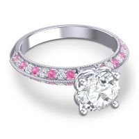 Milgrain and Pave Malati Ring