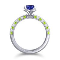 Milgrain and Pave Malati Ring