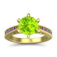 Cathedral Pave Anahata Ring