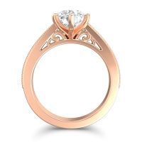 Cathedral Pave Anahata Ring