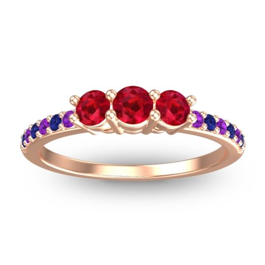 Petite Pave Trizikha Ring