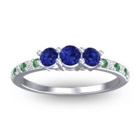 Petite Pave Trizikha Ring