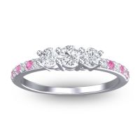 Petite Pave Trizikha Ring