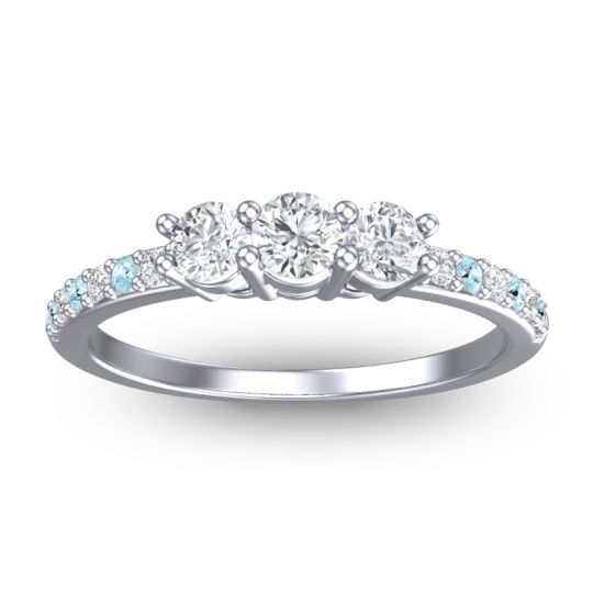 Petite Pave Trizikha Ring