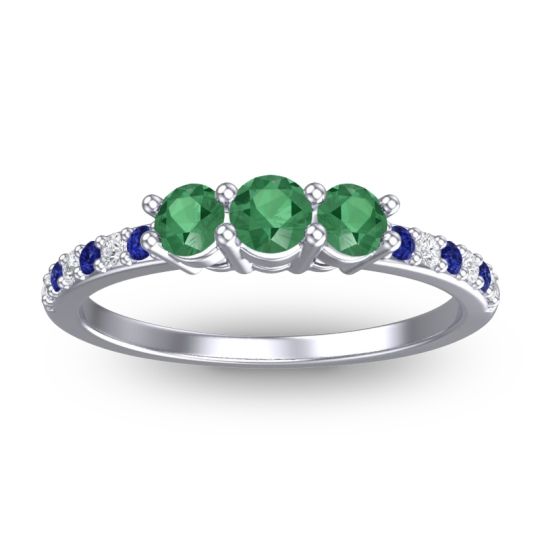Petite Pave Trizikha Ring