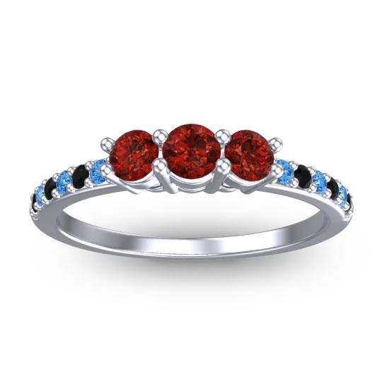 Petite Pave Trizikha Ring