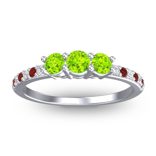 Petite Pave Trizikha Ring