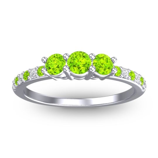 Petite Pave Trizikha Ring