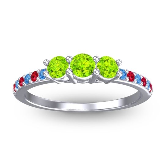 Petite Pave Trizikha Ring