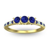 Petite Pave Trizikha Ring