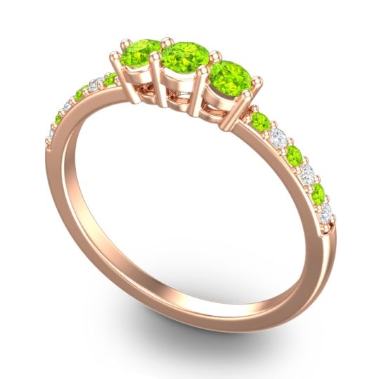 Petite Pave Trizikha Ring