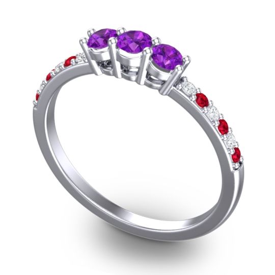 Petite Pave Trizikha Ring