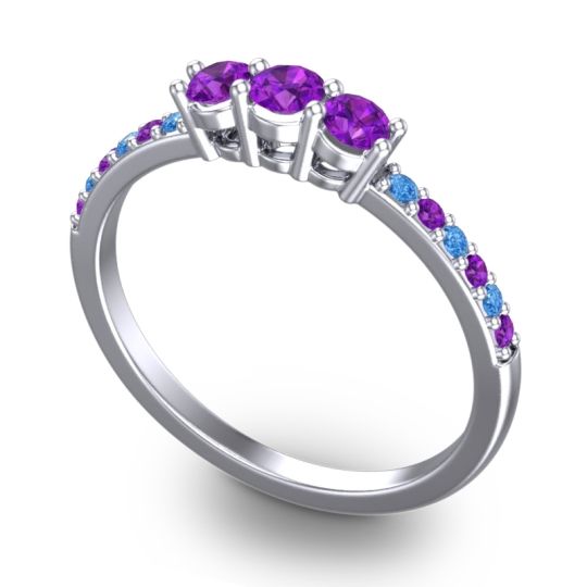 Petite Pave Trizikha Ring