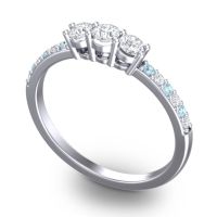 Petite Pave Trizikha Ring