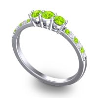 Petite Pave Trizikha Ring