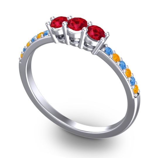 Petite Pave Trizikha Ring