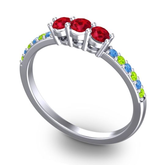 Petite Pave Trizikha Ring