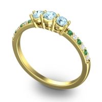 Petite Pave Trizikha Ring