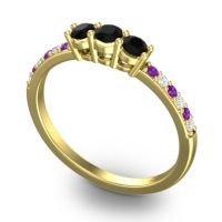 Petite Pave Trizikha Ring