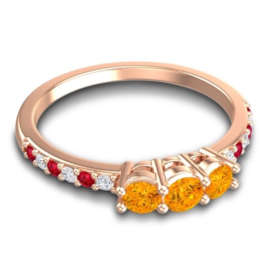 Petite Pave Trizikha Ring