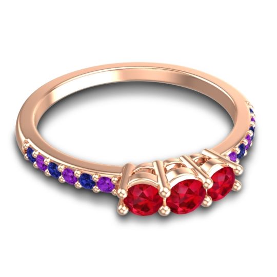 Petite Pave Trizikha Ring