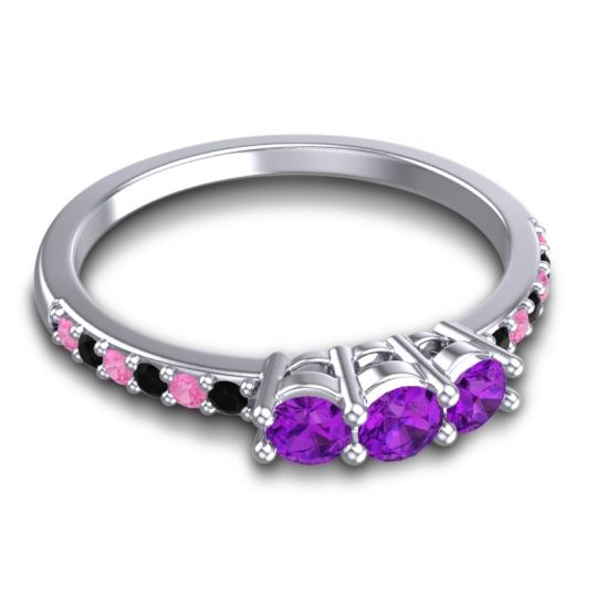 Petite Pave Trizikha Ring