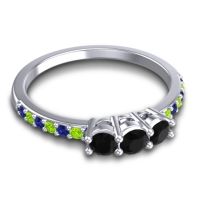 Petite Pave Trizikha Ring