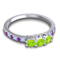 Petite Pave Trizikha Ring