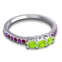 Petite Pave Trizikha Ring