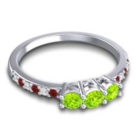 Petite Pave Trizikha Ring