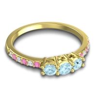 Petite Pave Trizikha Ring