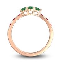 Petite Pave Trizikha Ring