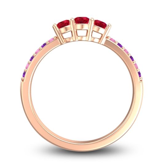 Petite Pave Trizikha Ring