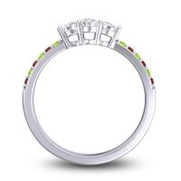 Petite Pave Trizikha Ring