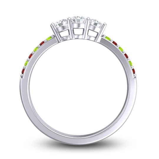 Petite Pave Trizikha Ring