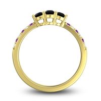 Petite Pave Trizikha Ring