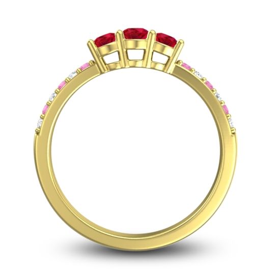 Petite Pave Trizikha Ring