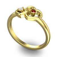 Petite Bhava Ring
