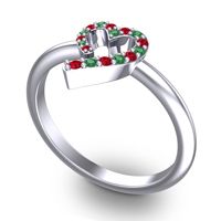 Petite Pave Udana Ring