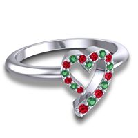 Petite Pave Udana Ring