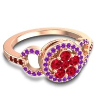 Statement Pave Pajca Ring