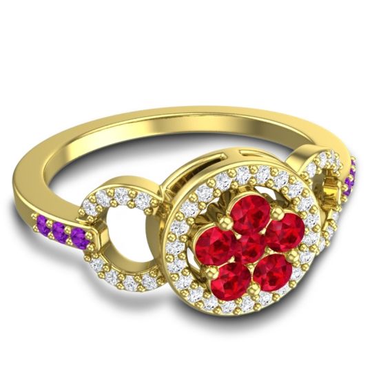 Statement Pave Pajca Ring