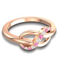 Petite Pave Udardati Ring