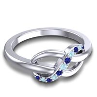 Petite Pave Udardati Ring