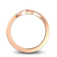 Petite Pave Udardati Ring